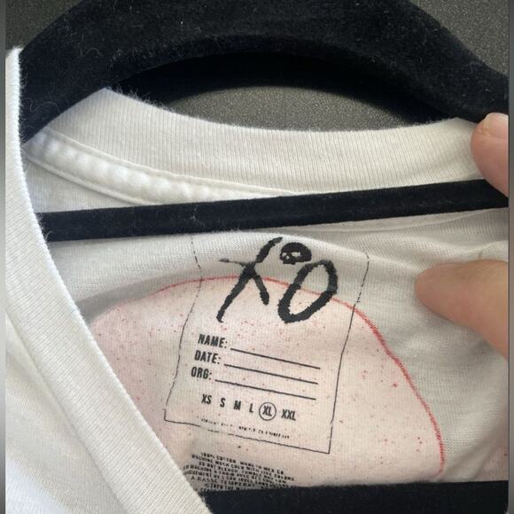 THE WEEKND After Hours Official Tour Merch Tee, Size XL, New with Tag / in Bag - Picture 4 of 6
